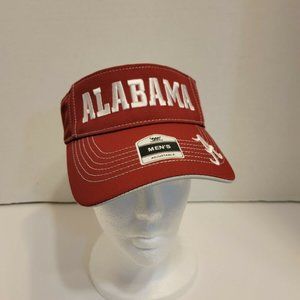 Alabama Crimson Tide Visor - Adjustable One Size Fits Most NWOT